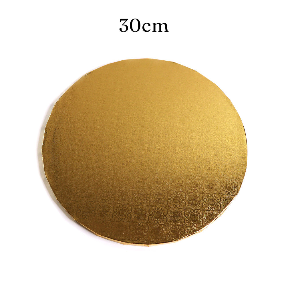 30 cm podkład pod tort złoty 1,2 cm