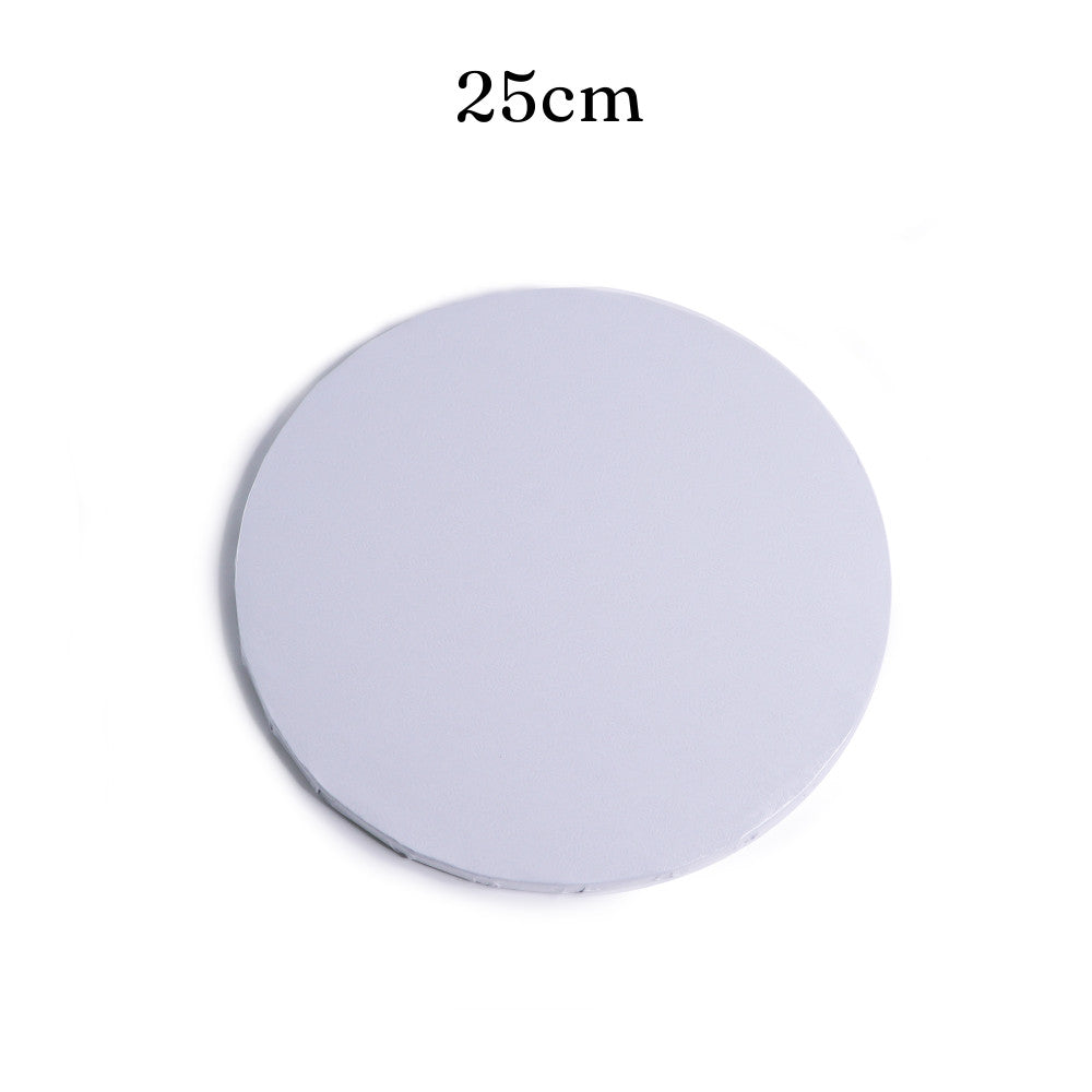25 cm biały podkład pod tort 1,2 cm