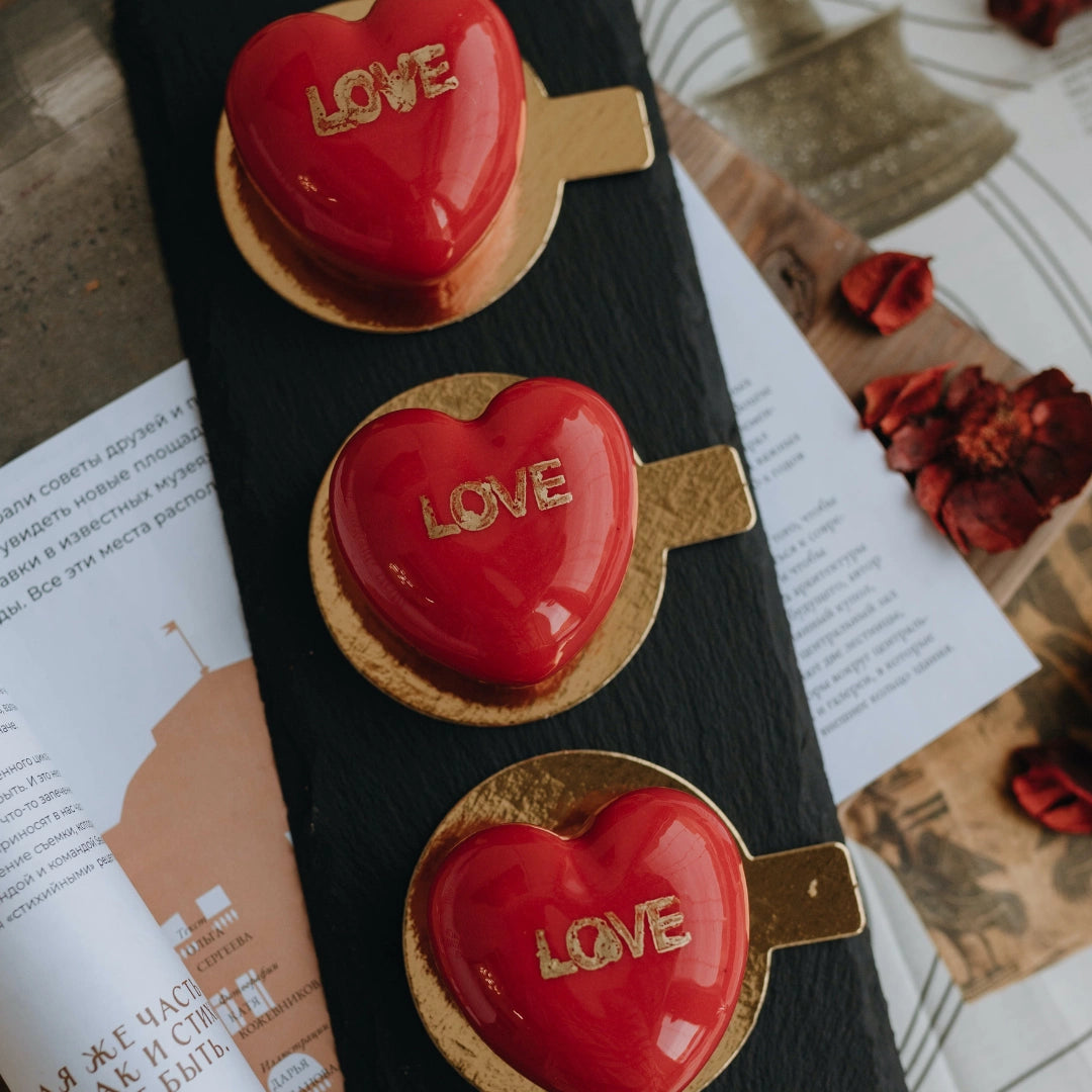 Podkład bankietowy do monoporcji okrągły 10 cm złoty