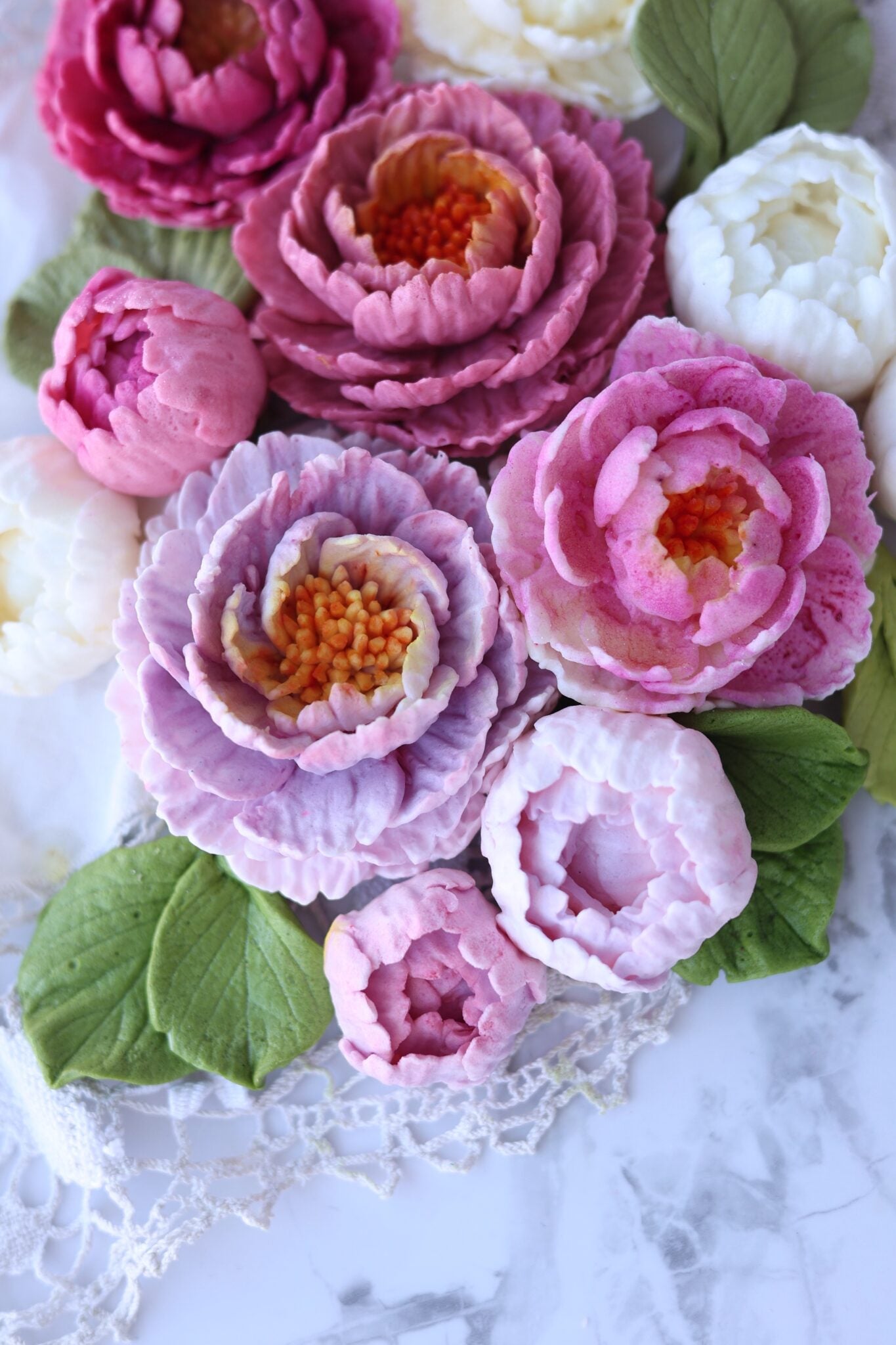 Silikonowy mold - Piwonia Sara L