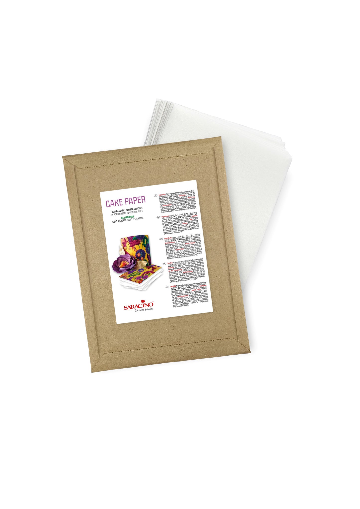 Papier cukierniczy CAKE PAPER - 25 sheets