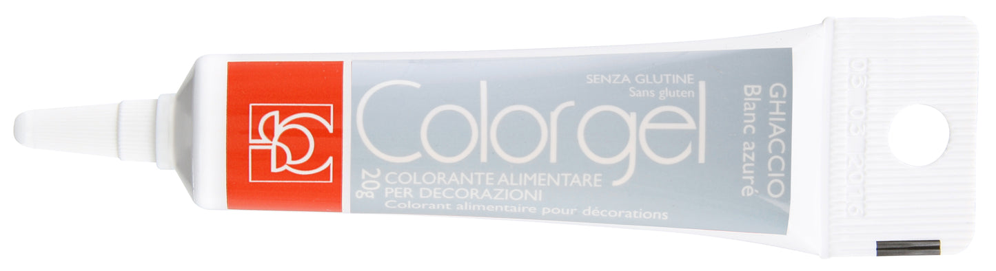 Barwnik spożywczy w żelu chłodny błękitny Ghiaccio tubka 20g, Modecor