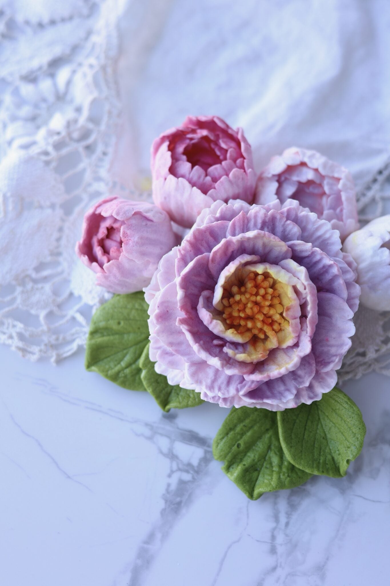 Silikonowa forma Piwonia Sara XL – silikonowy mold do dekoracji