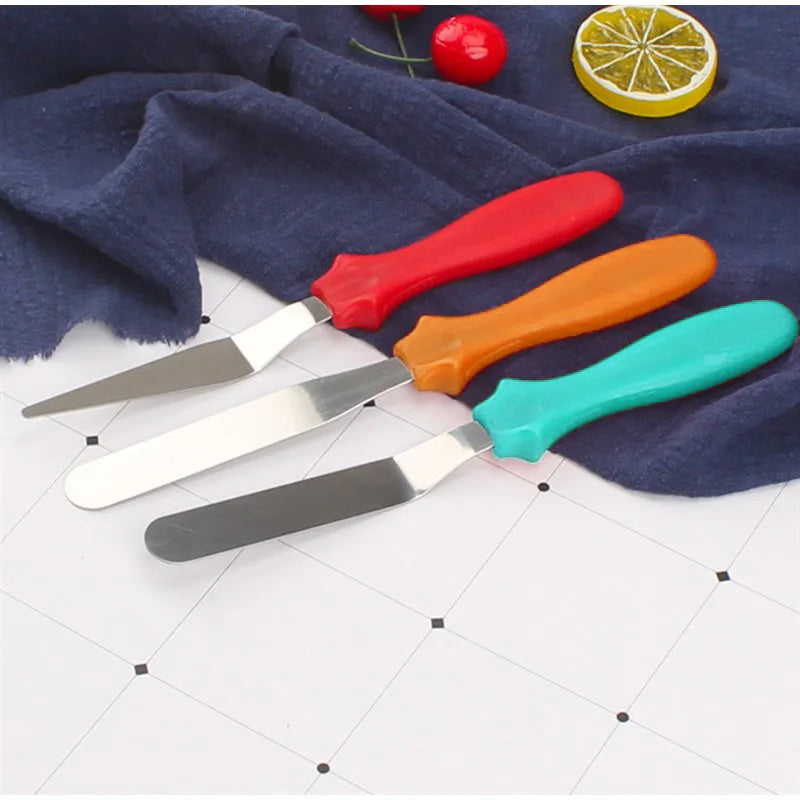 SZPATULKI KUCHENNE 3 SZT ZestawSzpatułek Cukierniczych