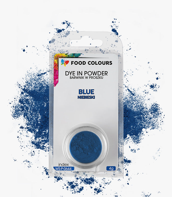 Barwnik spożywczy w proszku 4g Błękitny