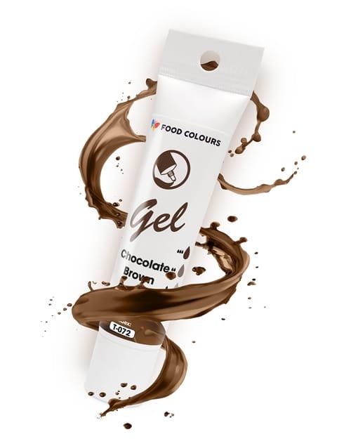 Chocolate Brown Food Colours Gel in tube 30g/ Czekoladowy