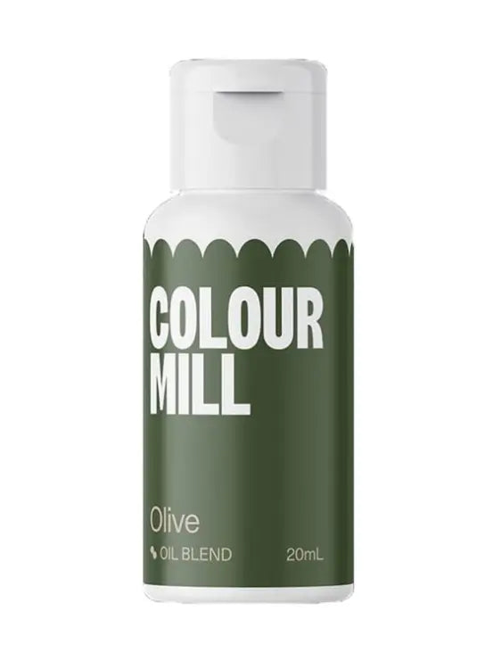 Barwnik spożywczy olejowy Colour Mill – Olive 20 ml