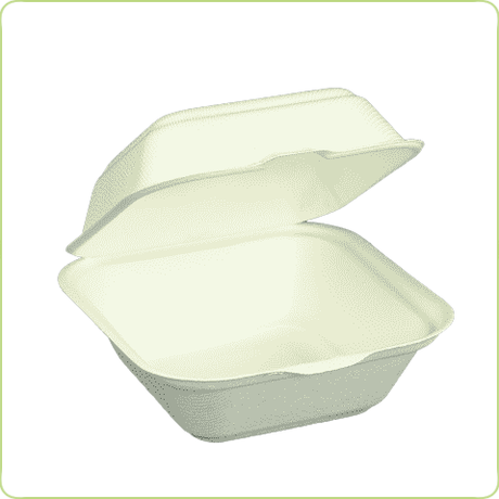 Pudełko na BentoCake z trzciny cukrowej 14x14,5x7,5cm