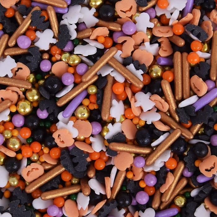 Posypka cukrowa 50g FUNNY HALLOWEEN konfetti