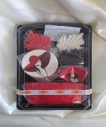 Dekoracja cukrowa, zestaw Lady"