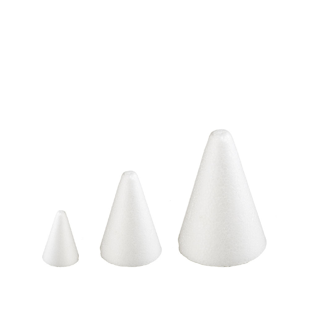 STOŻKI STYROPIANOWE 5szt