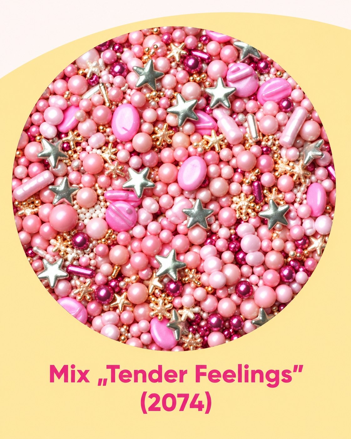 Perełki cukrowe Mix "Tender Feelings" 100 gr