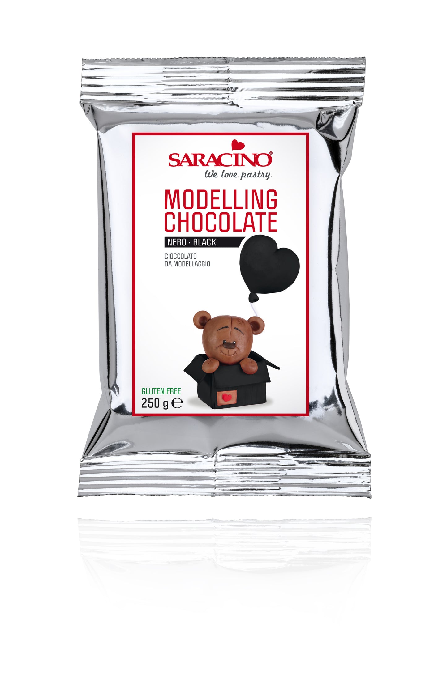 Czekolada do modelowania BLACK MODELLING CHOCOLATE 250 G