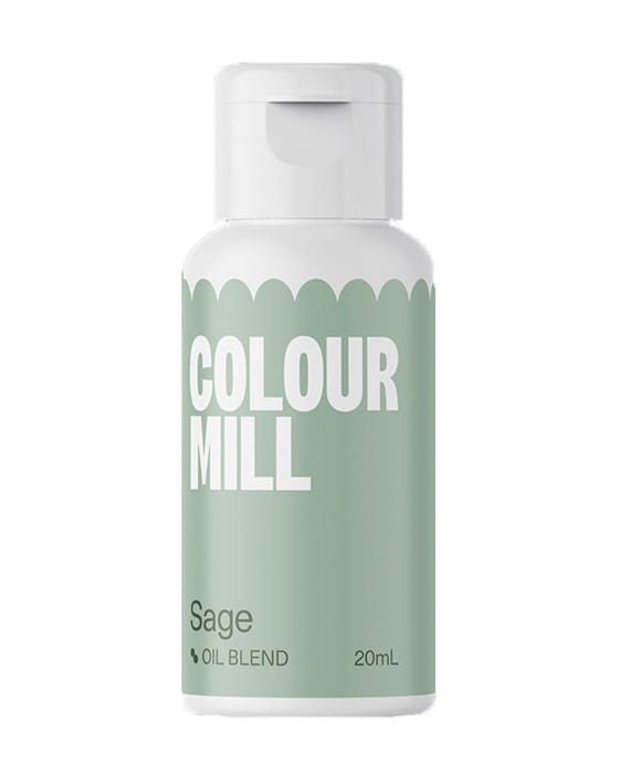 Barwnik spożywczy zielony olejowy Colour Mill – Sage 20 ml