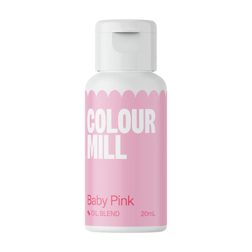 Barwnik spożywczy olejowy Colour Mill - Baby Pink (20 ml) Jasnoróżowy