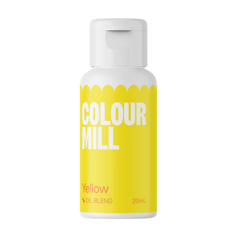 Barwnik spożywczy olejowy Colour Mill - Yellow (20 ml) Żółty