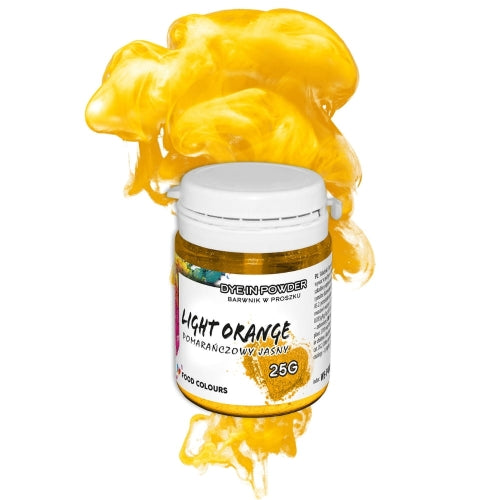 Barwnik spożywczy w proszku 25g Pomarańczowy jasny