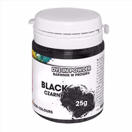 Barwnik w proszku Black WS-P 25g Czarny