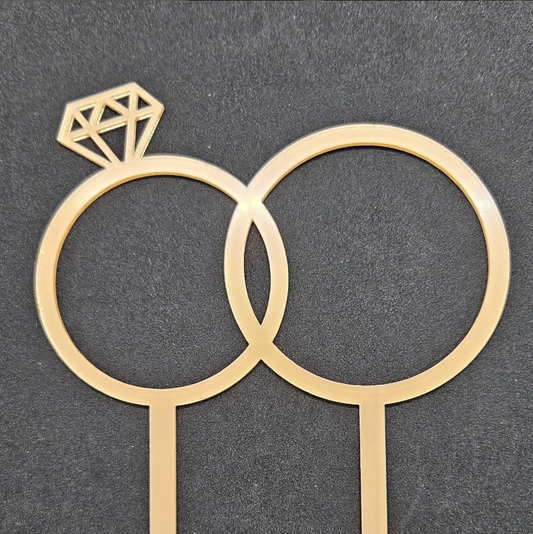 Topper „Ozdoba na obrączkę ślubną” #546