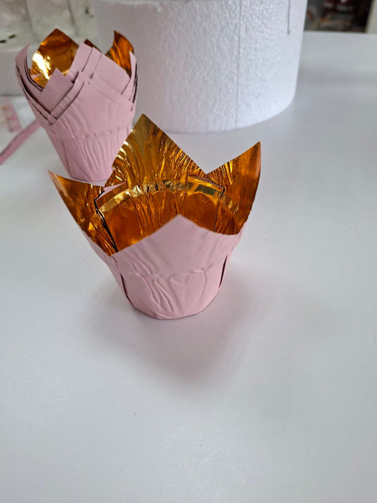 S Tulipan Step 137/52 rózowo-zloty metal/3000