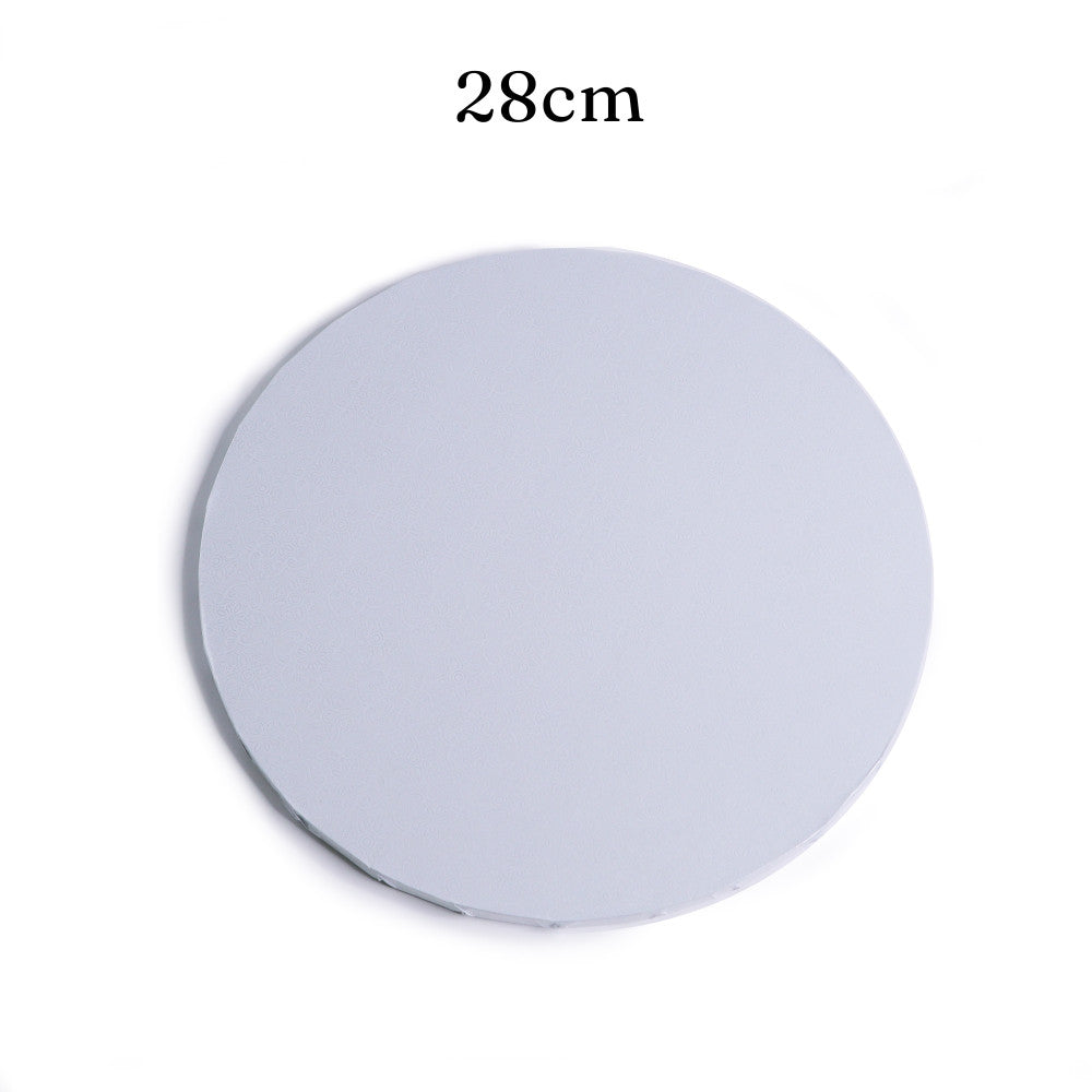 28 cm biały podkład pod tort 1,2 cm