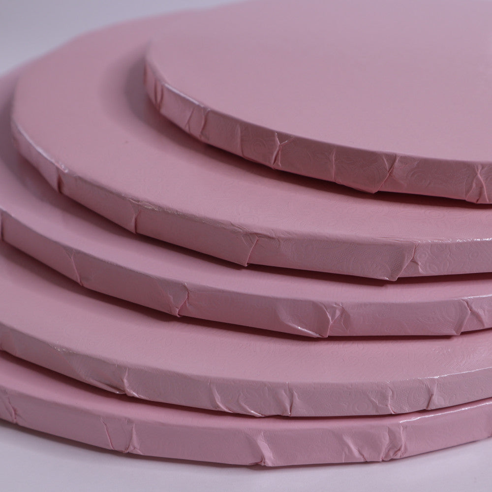 25 cm Podkład pod tort pastelowy róż, 1,2 cm