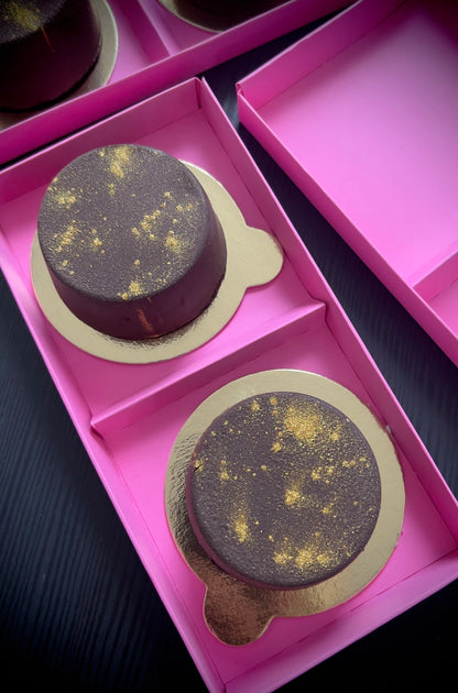 Pudełko na monoporcje 19x9x8 cm różowe edycja limitowana