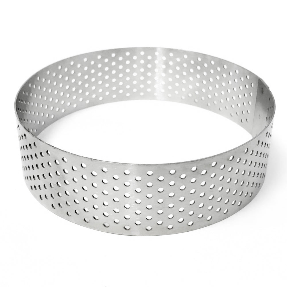 Rant cukierniczy perforowany D - 8cm H - 2 cm