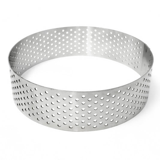 Rant cukierniczy perforowany D - 8cm H - 2 cm