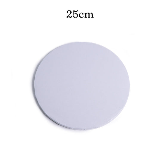 25 cm biały podkład pod tort 1,2 cm