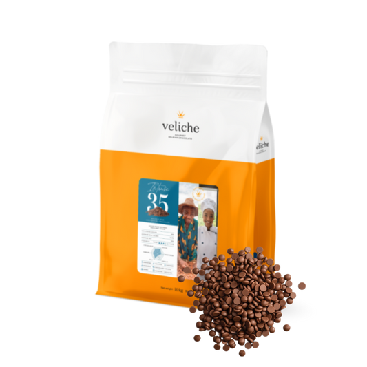 Czekolada mleczna 500g Veliche 35%