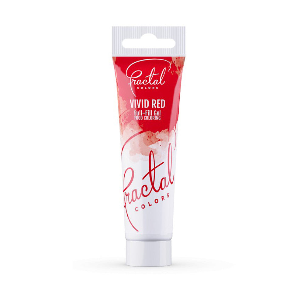 Czerwony barwnik spożywczy w żelu Fractal 30g