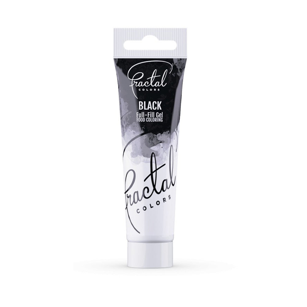 Czarny barwnik spożywczy w żelu 30g  Fractal
