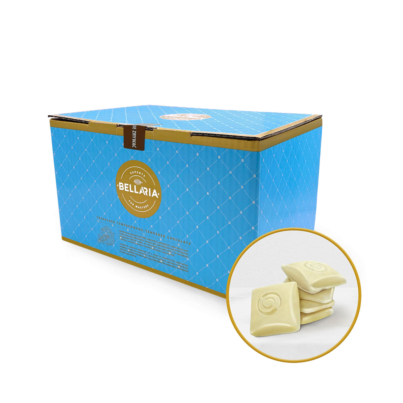 CZEKOLADA 28% BIAŁA Bellaria (TERRAVITA) 500g