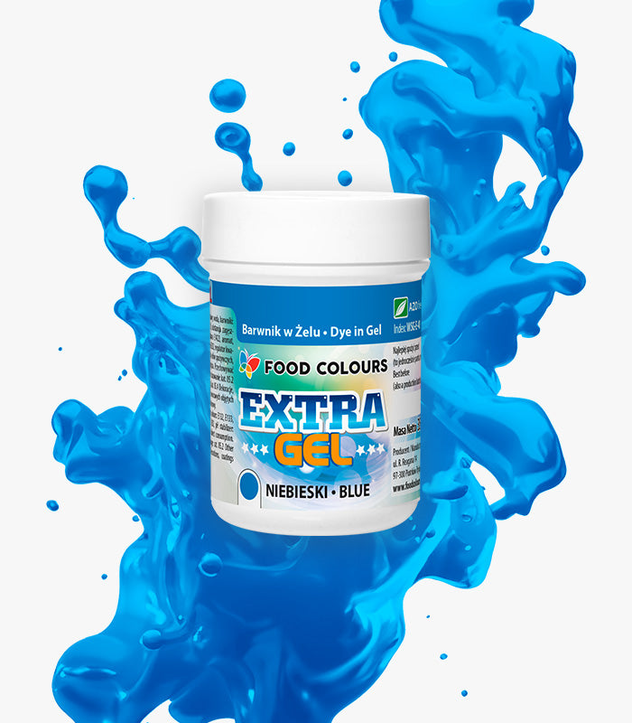 Barwnik w żelu Extra Gel 35g Niebieski
