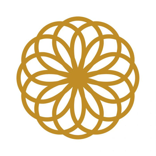 Dekoracja cukiernicza MANDALA OKRĄGŁA MODECOR 1sz