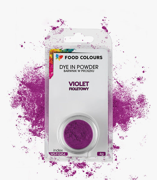 Barwnik spożywczy w proszku 4g Fioletowy