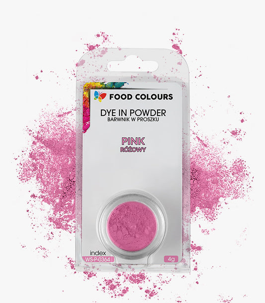Barwnik spożywczy w proszku 4g Różowy