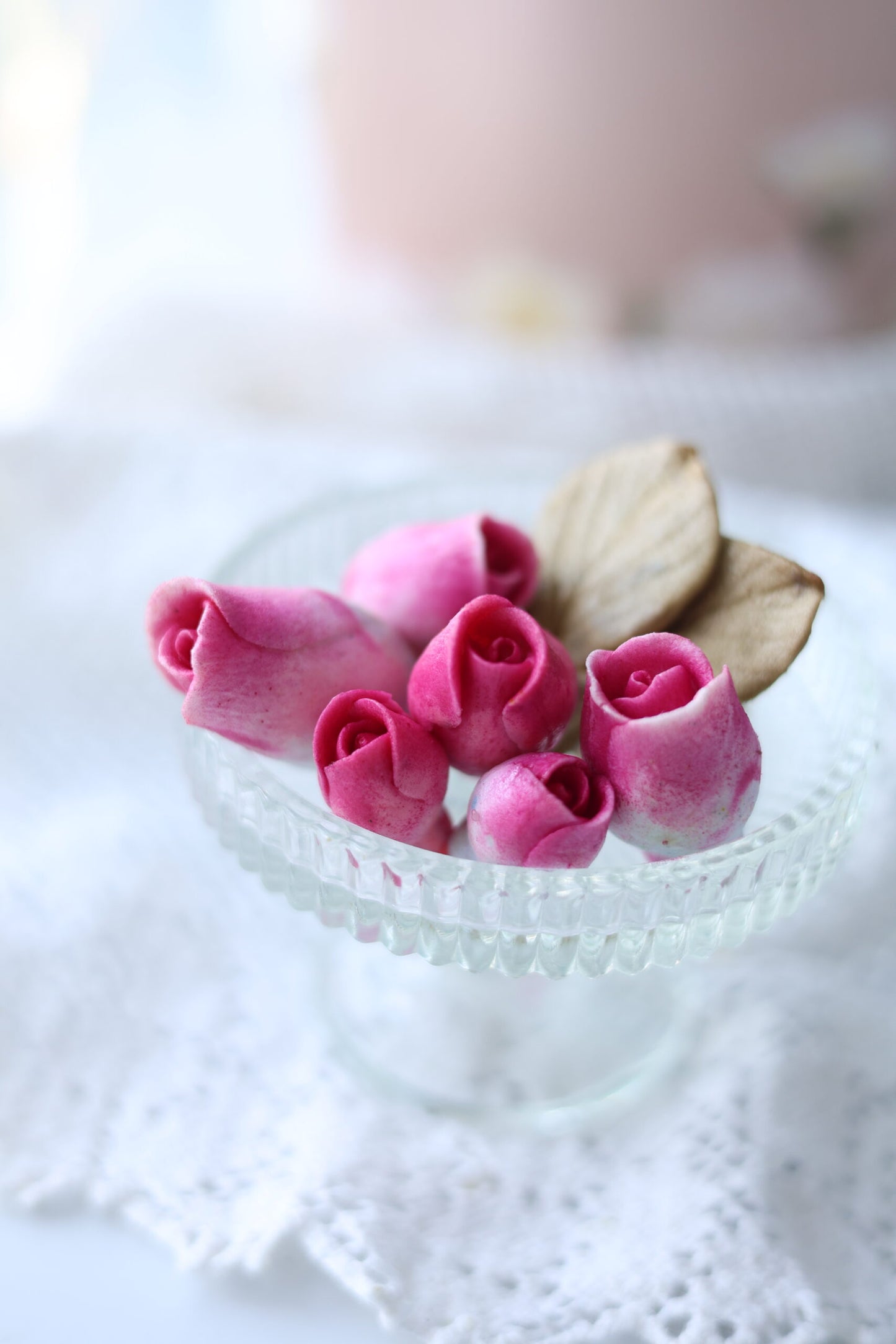 Silikonowy mold - Pąki róż 4 w 1