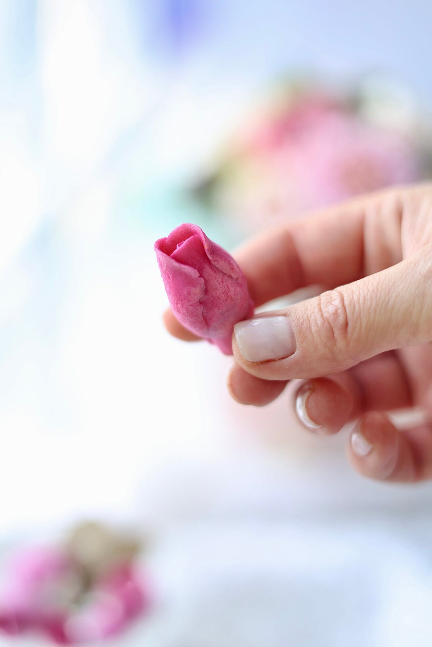 Silikonowy mold - Pąki róż 4 w 1