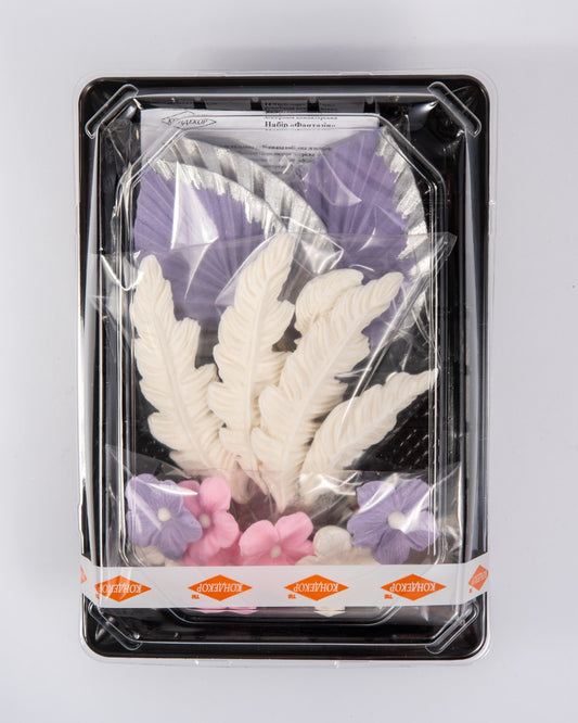 Dekoracja cukrowa, zestaw "Fantazja"