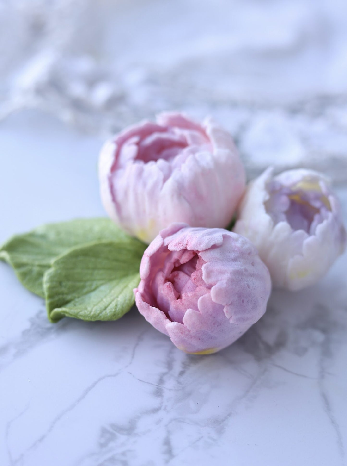 Silikonowy mold - Pąk piwonii Sara S