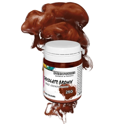 Barwnik spożywczy w proszku 25g Brąz czekoladowy