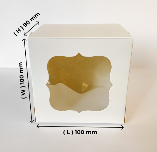 Pudełko z oknem na 1-muffinkę 1 szt.