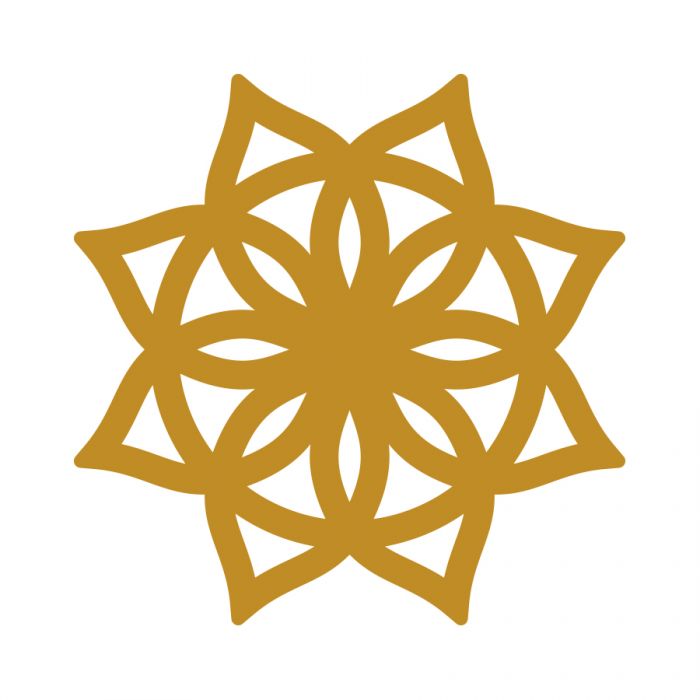 TONDO MANDALA GOLDEN TOUCH (3MOD) 1 szt.
