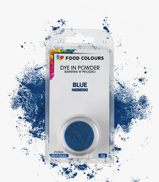 Barwnik spożywczy w proszku 4g Błękitny