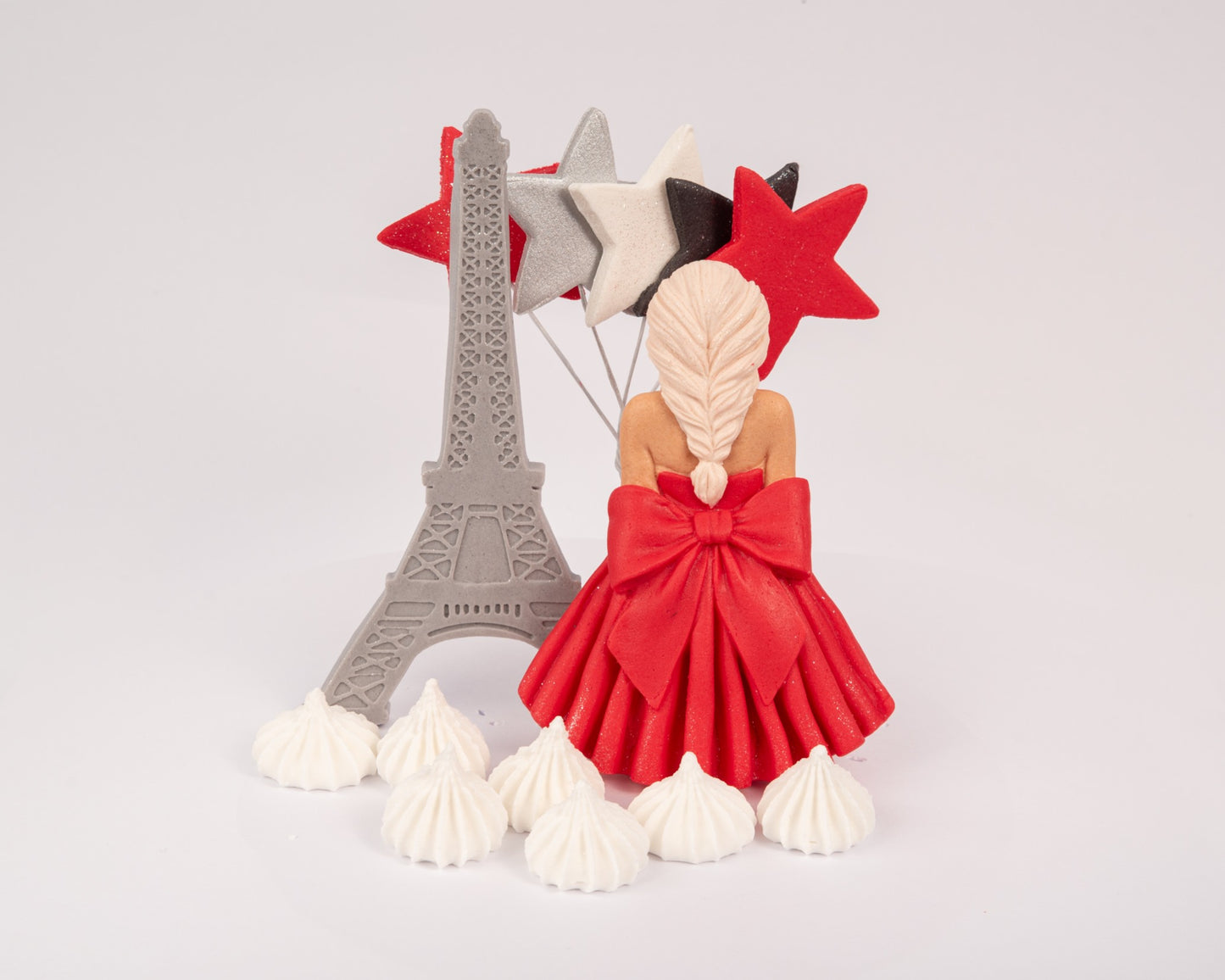 Dekoracja cukrowa, zestaw "Paryż"