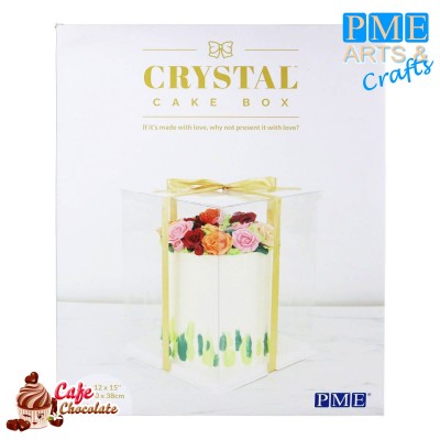 PUDEŁKO DO TORTÓW CRYSTAL BOX 30X30X28