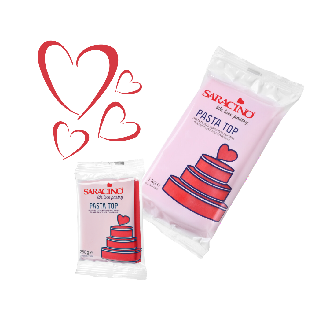 Cukrowa masa do pokrywania tortów RED TOP PASTE x 1 kg