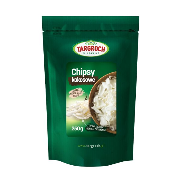 Chipsy kokosowe - doypack 250g